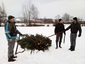 Siepietnica z myślą o drapieżnikach - luty 2013