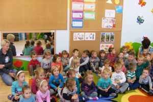 Z wizytą w Przedszkolu w Bystrej