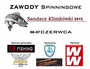 Czerwiec się zbliża - zawody Sandacz Klimkówki też! Zapraszamy!