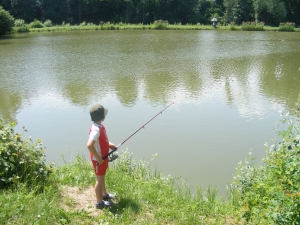 Upalny początek lata, wakacje z wędką 2016