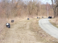 Sprzątanie brzegów Ropy - 19 marca 2016