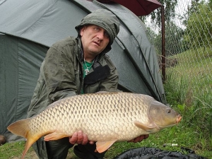 Graboszyce 2011 - karp 18,5kg Krzysia Gawlika!